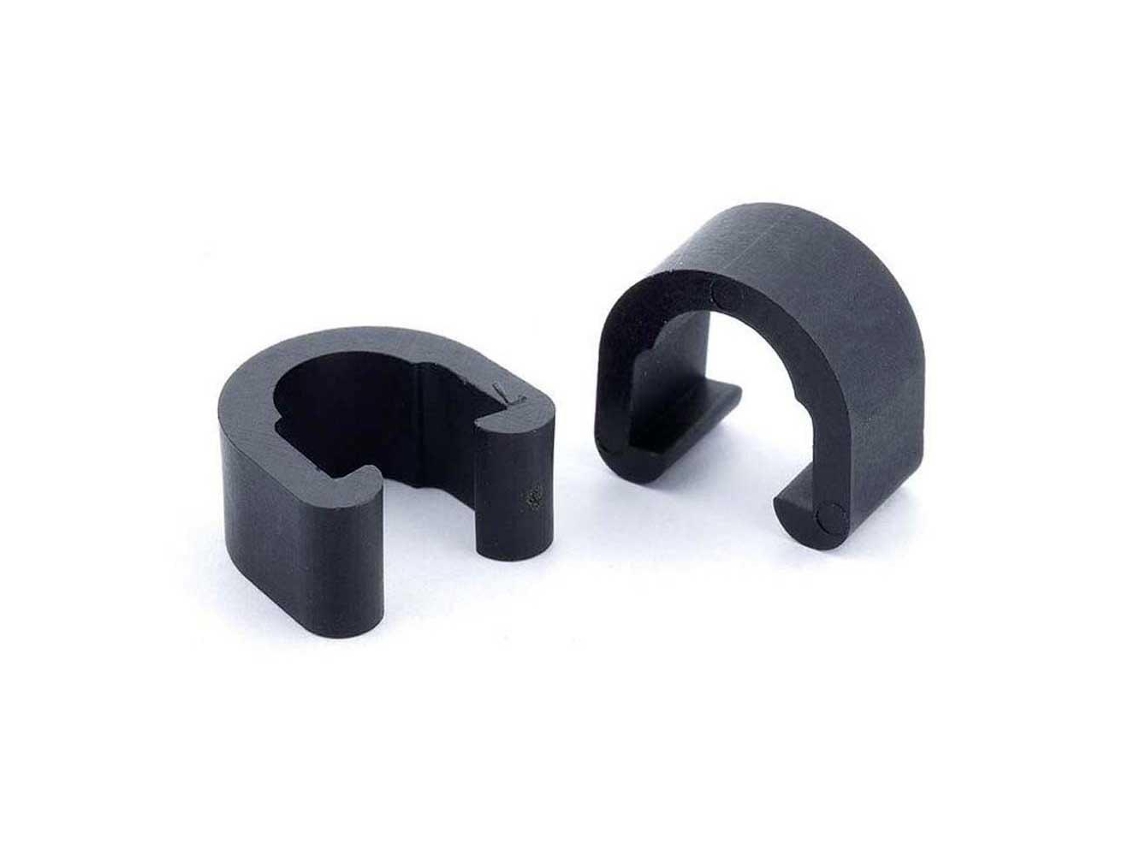 Jagwire C-Clip Housing/Hose Guide Box/4 Black