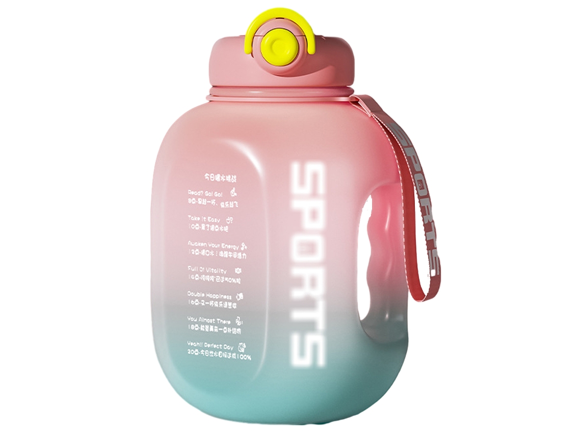 Garrafa de Água Grande Reutilizável Capacidade de 2500Ml Ideal para Esportes NEVEANCE