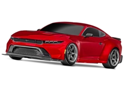 4-Tec Ford Mustang 1/10 Drift Escovado Vermelho En TRAXXAS