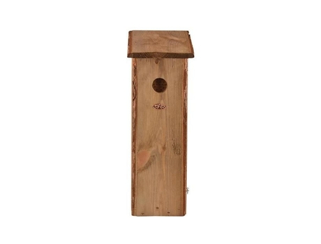 Casa de Pássaros ESSCHERT DESIGN Madeira - Branco - 19,0 x 23,5 x 54,5 cm)
