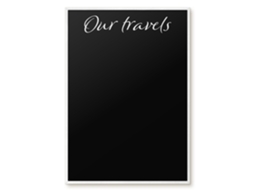 Magnetic Board Our Travels For The Living Room Espelharte (70x100 Cm)