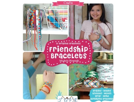 Livro friendship bracelets de m howarth (inglês)