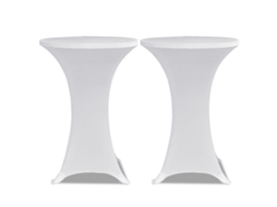 Table Cover, Table Covers Vidaxl Branco Tecido (70 Cm)