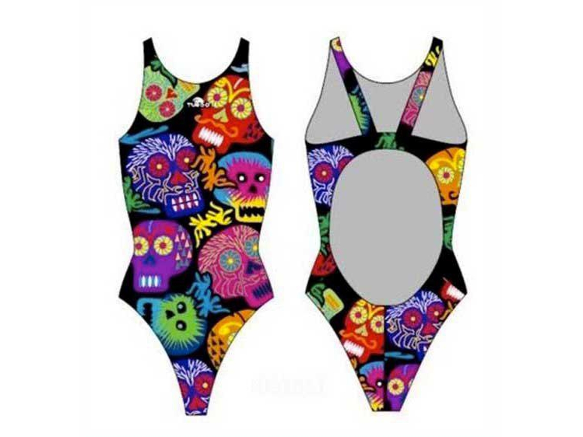 Fato de banho para Mulher TURBO Halloween 2011 Pro Resist Multicor para Natação (M)