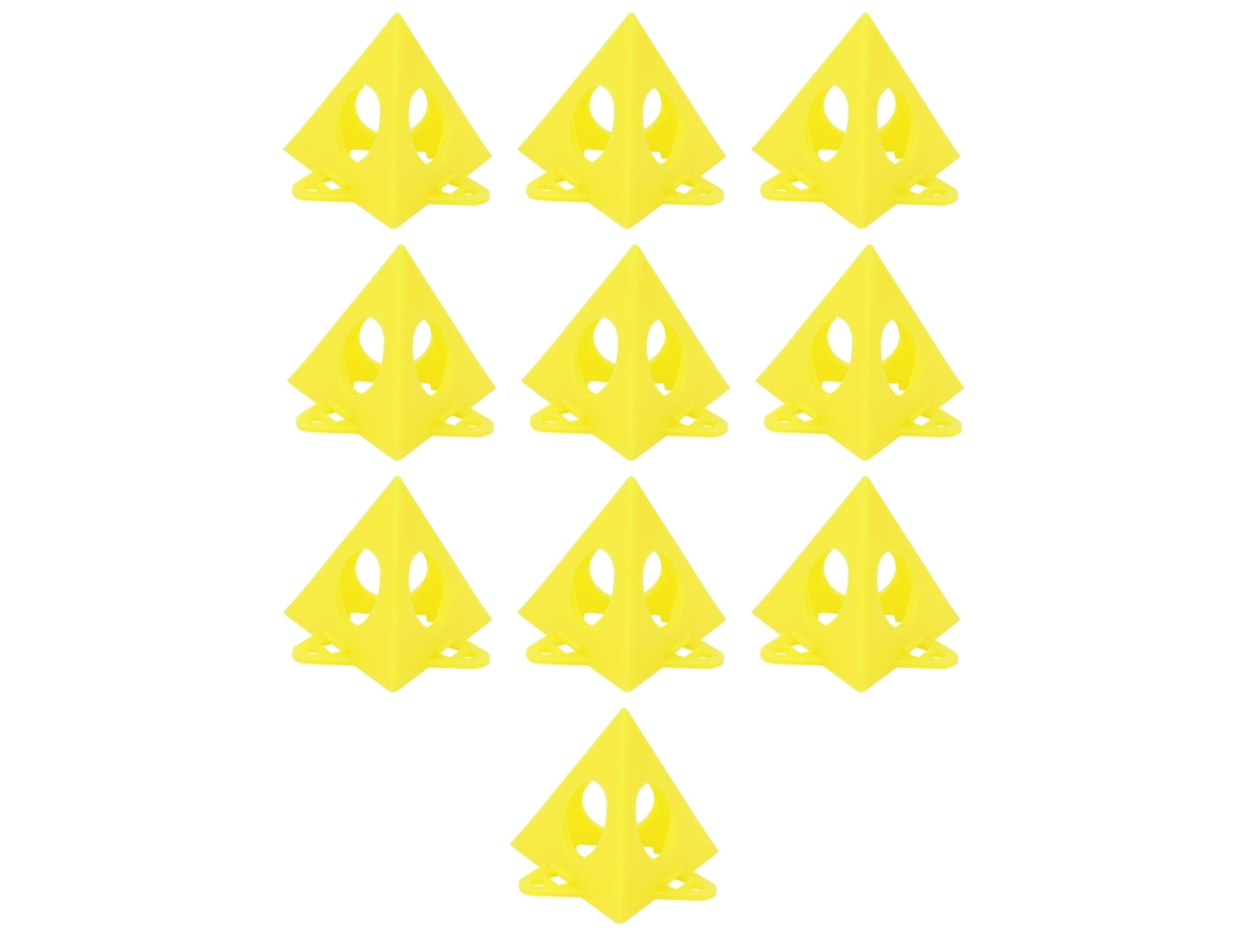 Kit de 10 Suportes Triangulares para Pintura CHABERLU