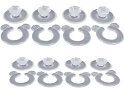 Conjunto De 8 Prendedores Para Edredom E Capa, Com Fivelas Antiderrapantes Para Cobertores E Mantas, Garantindo Um