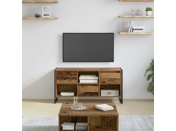Vidaxl Gabinete Para Tv 100 X 36 X 49,5 Cm Madeira Antiga