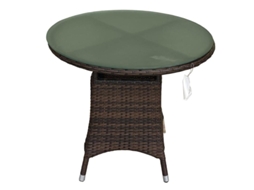 Mesa aluminio dada moka 80cm
