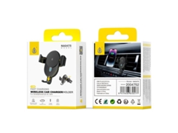 Na0475 Soporte Universal De Movil Para Airvent De Coche Soporta Carga Inalambrica 15w Jc