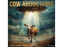 Livro Cow Abductions 2026 Wall Calendar de Willow Creek Press (Inglês)