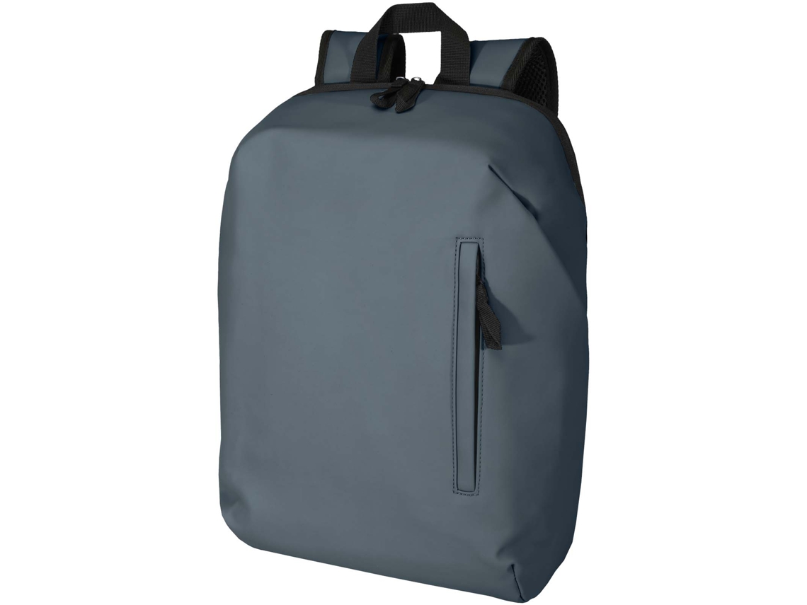 Mochila antifurto de 15 polegadas e 18 litros, feita de material reciclado com certificado GRS "resi Plus".