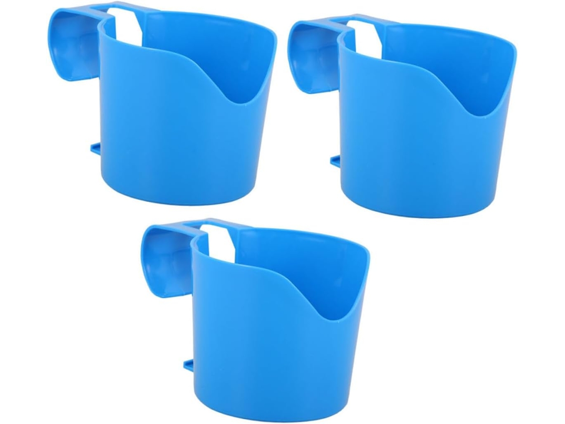 Suporte Para Bebidas De Piscina De 3 Peças, Porta Copos De Plástico À Prova De Derramamento, Acessór Gokoco
