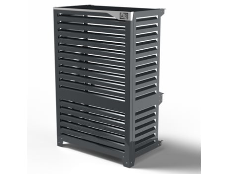 Cobertura Da Bomba De Calor - Big Blade - Antracite - Pavimento Junto À Parede Tamanho Vl (l 105cm - A 158cm - P 59cm) - Box Air Klima