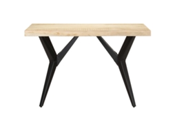 Mesa de Jantar 120x60x76 Cm Madeira de Mangueira Maciça MAISON EXCLUSIVE