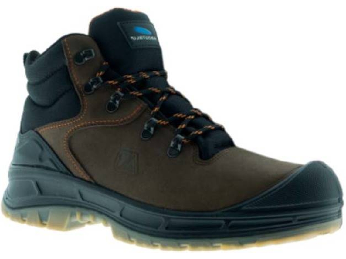 Bota ABOUTBLU Couro Castanho Escuro Naos S3