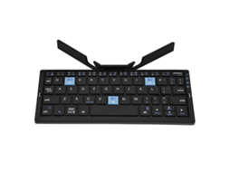 Teclado Bluetooth Plegável Inalâmbrico Laxiscreed Para Portátil E Tablets