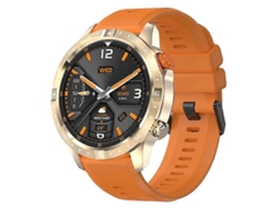 Relógio inteligente AK57 com monitor de saúde, Bluetooth e chamadas, pulseira esportiva à prova d'água com pulseira de silicone para Ly Ebike