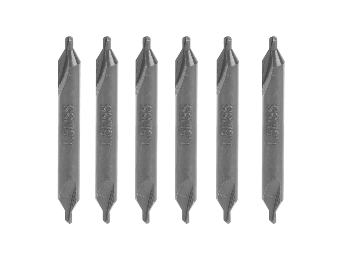 Laxiscreed Broca Central Para Aço Inox Moldável Com Ponta Usinada Para Posicionamento Preciso
