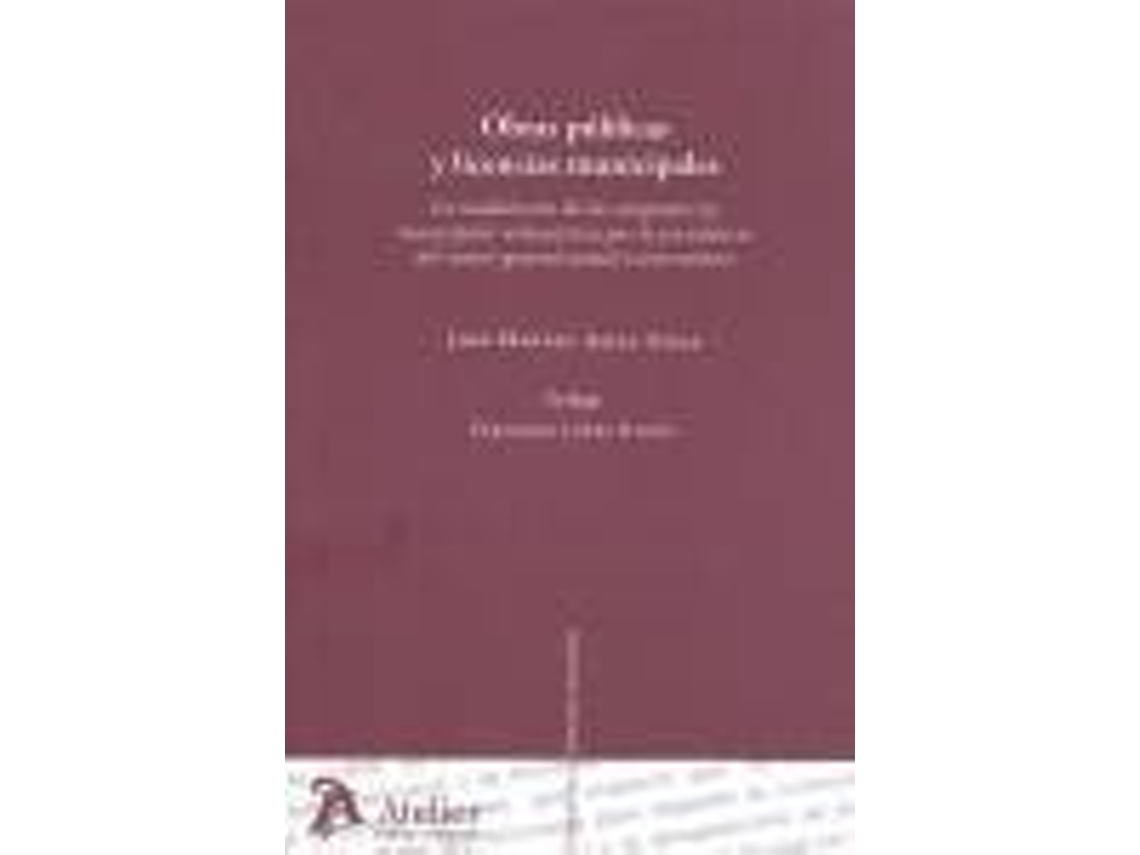 Livro Obras Publicas Y Licencias Municipales de José Manuel Aspas Aspas (Espanhol)