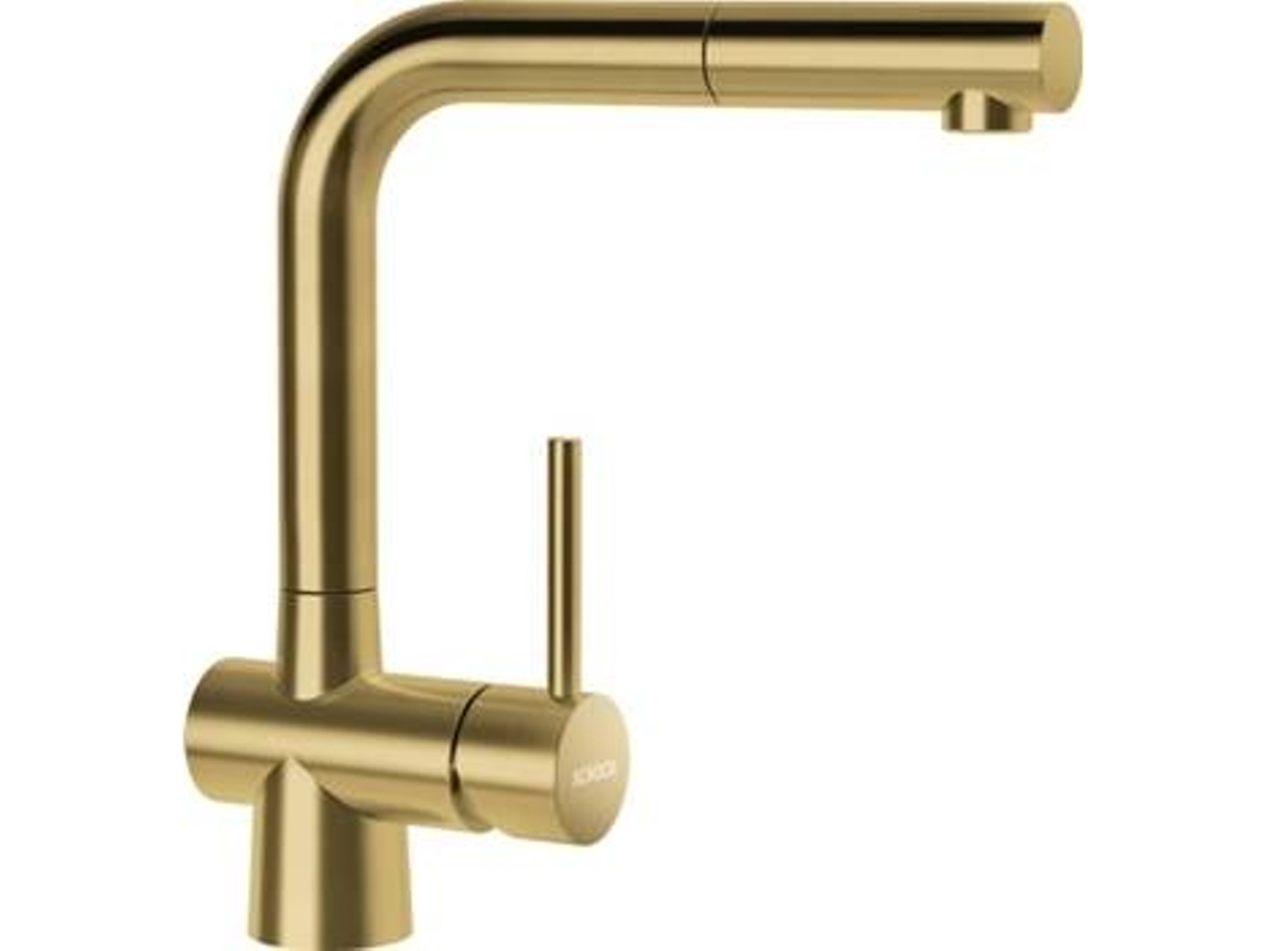 Torneira SCHOCK Laios com Bica Extensível Dourado