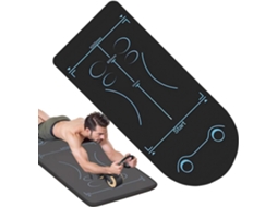 Tapete Para Roda Abdominal, Tapete Para Exercícios Abdominais | Tapete De Yoga Para Chão, 150x60 Gokoco