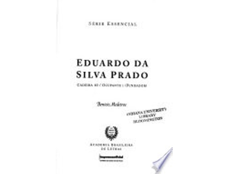 Livro EDUARDO DA SILVA PRADO - VOL.85 de MEDEIROS, BENICIO (Português do Brasil)