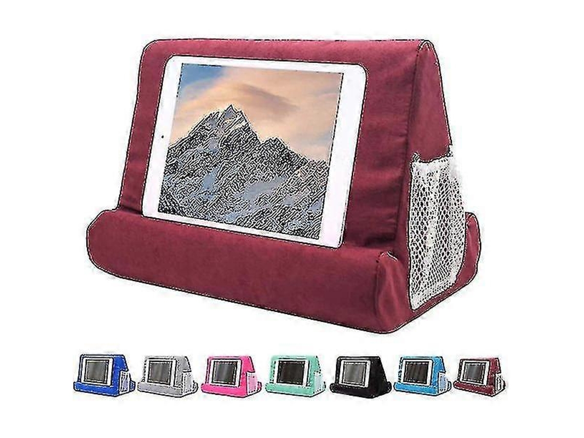 Suporte Acolchoado Para Tablet, Apoio Multifuncional Para Ipad Com Ângulos Ajustáveis, Suporte De Mesa E Colo Para Celular E Tablet