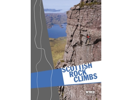 Livro Scottish Rock Climbs de Kevin Howett (Inglês)