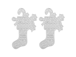 2 Unidades de Matriz de Corte de Meia de Natal ALLINLESS