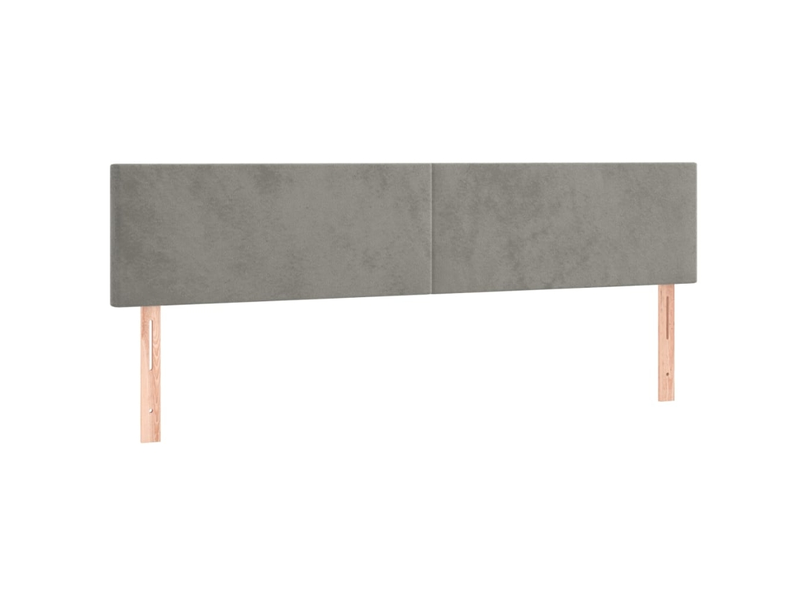 Headboard, Headboards Vidaxl Cinzeto Veludo (200 Cm)
