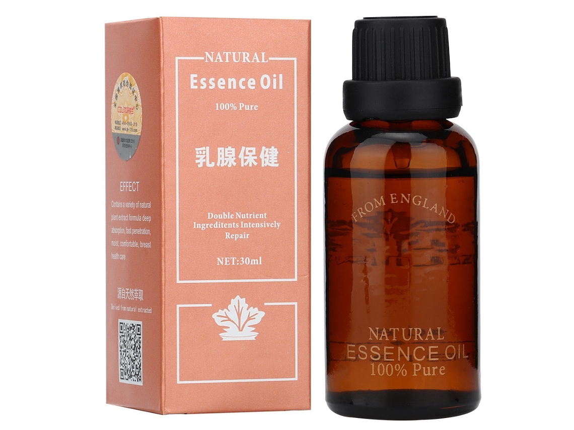 Óleo Essencial Para Hiperplasia Mamária E Alívio Da Dor 30ml