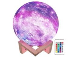 Luminária, Luminária Lua, 15cm, Rgb BRILVIBERA