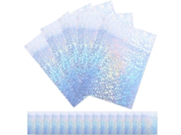 Folhas De Papel Adesivo Holográfico Imprimível Eringogo, 20 Adesivos Autoadesivos Para Impressoras A Laser E Jato De