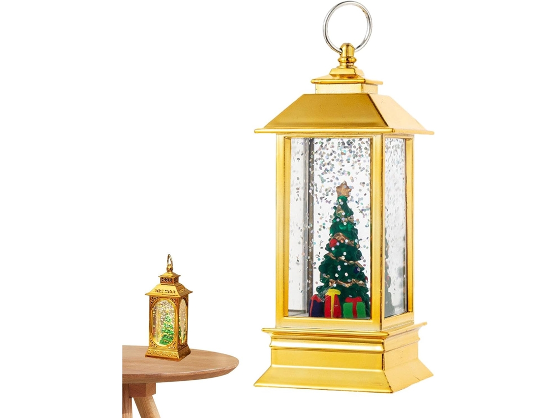 Lanterna De Neve Led Vintage - Globo De Neve - De |