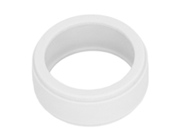 Mali capa de Anel Inteligente de Silicone Macio Antidesgaste Elástico Amigável À Pele para Homens e Mulheres Branco Tamanho S