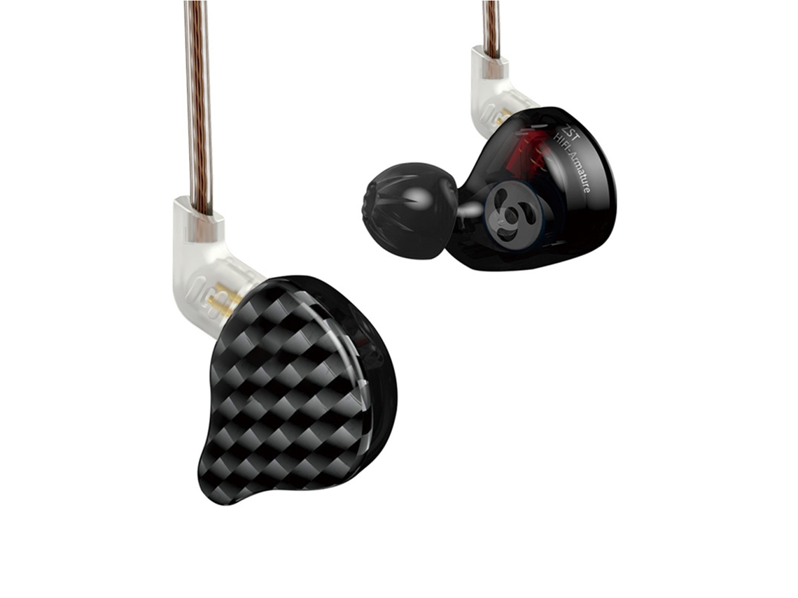 Fones de Ouvido Intra auriculares Híbridos com Microfone EOOCOO