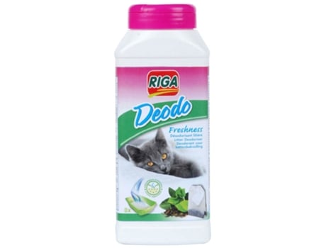 Desodorizante para Absorvente de Gato Chá Verde RIGA emb. 750 gr