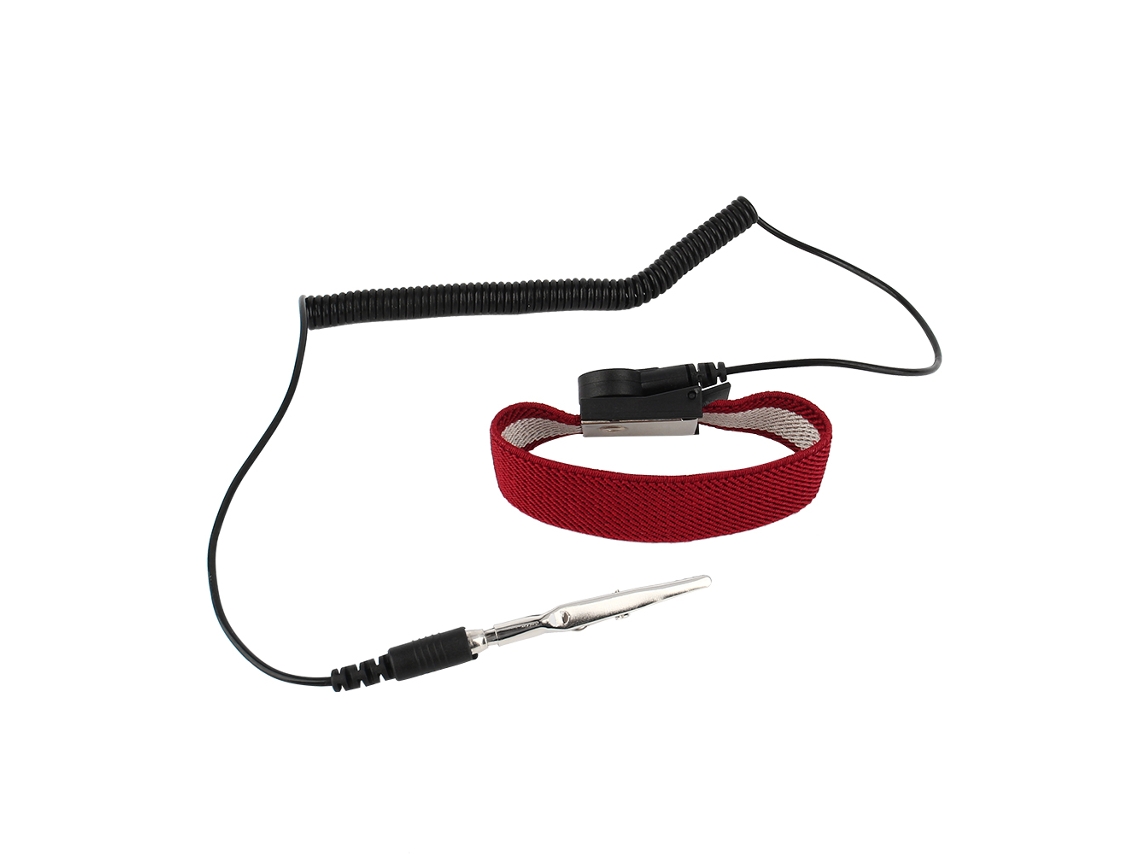 Laxiscreed Pulseira Antistática Ajustável Para Proteção Eletrostática De Segurança