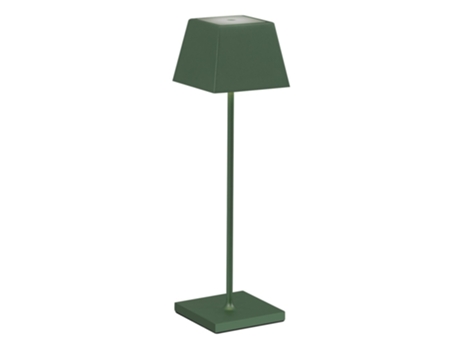 Candeeiro de Mesa Led Portátil e Recarregável Siesta Verde Bosco Ip54 ROSSINI ILLUMINAZIONE