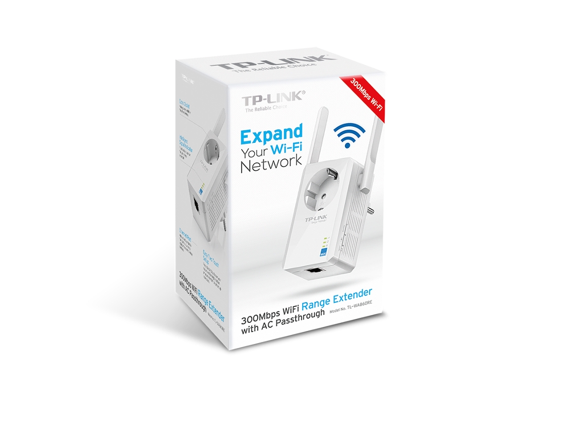 Repetidor de Sinal TP-LINK TL-WA860RE (N300 - 300 Mbps)