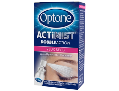 Actimist 2 em 1 spray ocular para olhos secos e irritados 10 ml OPTONE
