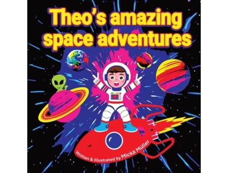 Livro Theos Amazing Space Adventures de Mickä (Inglês)