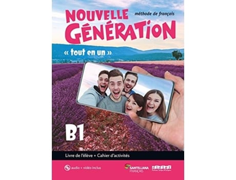 Livro Nouvelle Generation B1 Livre/exercicescddvd Da Editorial Santillana-didier De Marie-noëlle Cocton (francês)