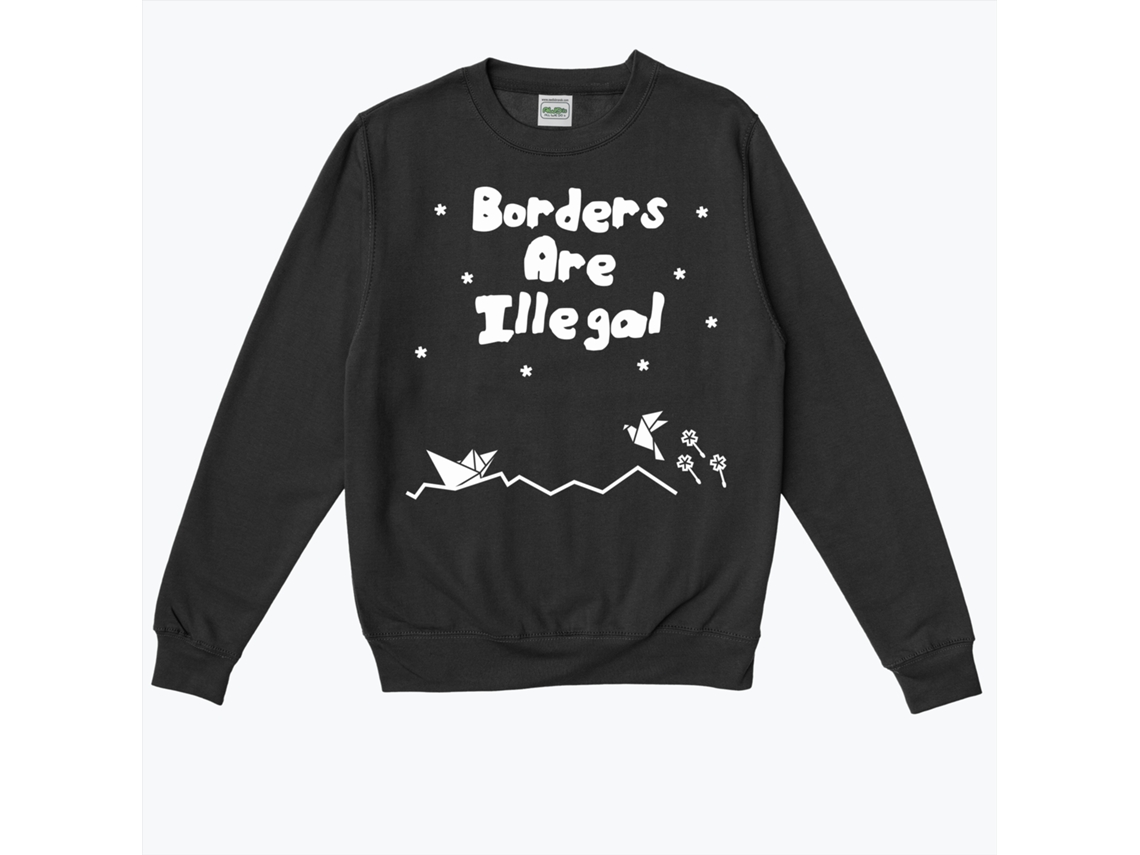 Unisex Borders Are Illegal 2 Classic Sweatshirt-s