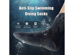 BOTAS de Mergulho Meia de Neopreno 3mm Protetora | S/MARCA