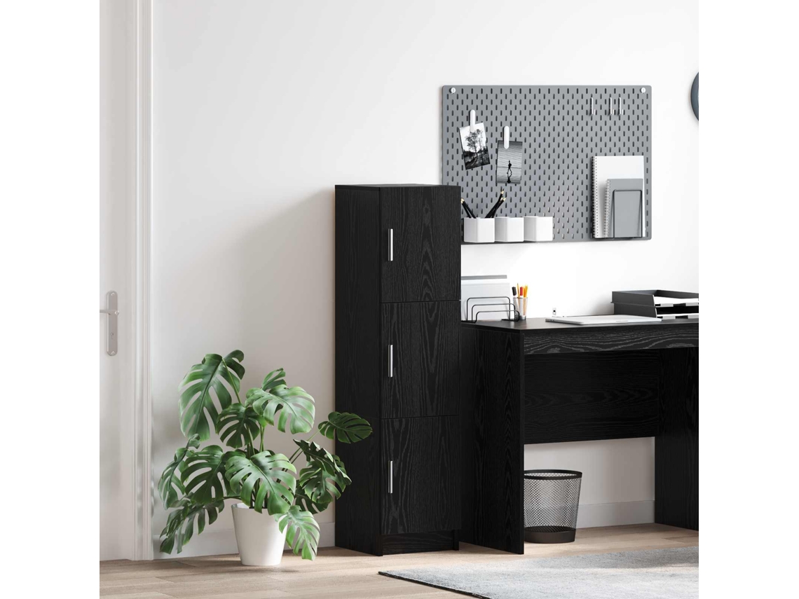 Vidaxl Buffê Carvalho Preto 31.5 X 32 X 122.5 Cm