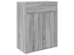 Sideboard, Sideboards Vidaxl Cinzeto Madeira Processada (n/a)