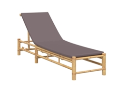 Sun Lounger, Sun Loungers Vidaxl Marrom Bambu (n/a)