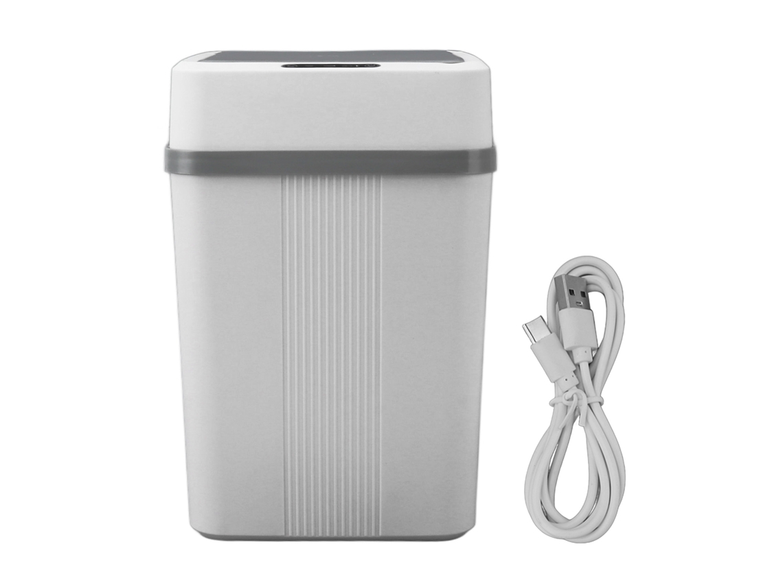 Lixo Inteligente com Sensor de Movimento Automático 12l para Banheiro Cozinha Quarto Escritório