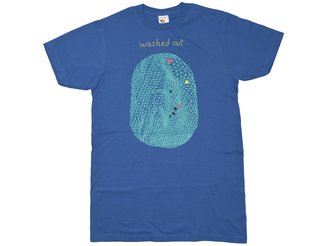 Washed Out Blue Egg T-shirt Unisex Adults Size:s